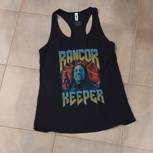 Next Level Apparel Black Star Wars Tank Top: Book Of Boba Fett